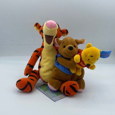 Sale Photo Thumbnail #107: Tigger Holding Roo Holding Pooh Bee My Best Friend Friendship Day Plush