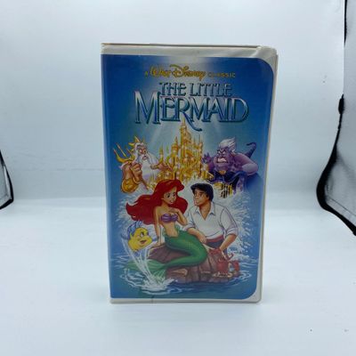 Sale Photo Thumbnail #66: The Little Mermaid Vhs Original Cover (Slight Damage To Case)