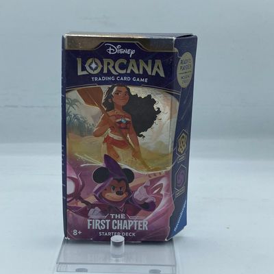 Sale Photo Thumbnail #179: Lorcana The First Chapter Starter Deck With Moana And Mickey