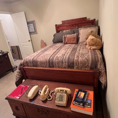 Sale Photo Thumbnail #30: Ornate Queen bed