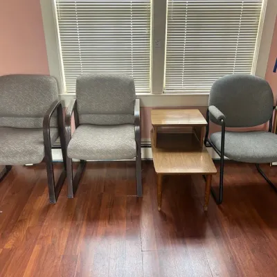 Office Seating & Mid-Century Side Tables Group