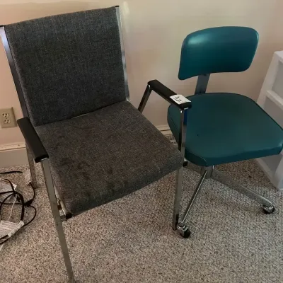 Two Office/Reception Chairs ($7.81)