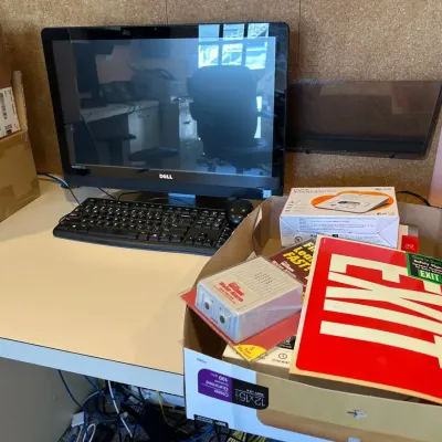 Dell Inspiron 22 all-in-one computer ($7.08)
