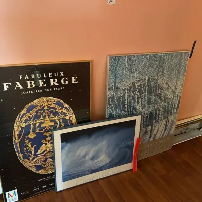 Three Framed Decorative Wall Art Prints