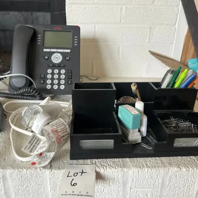 Office Desktop Accessories & Avaya Business Telephone Group ($7.81)