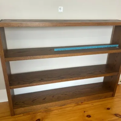 Contemporary Oak Open Bookcase ($7.81)