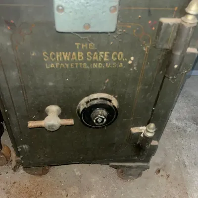 Schwab Safe Co. Antique Fireproof Safe