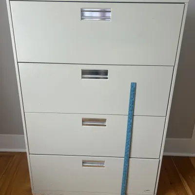 HON Four-Drawer Legal File Cabinet ($7.81)