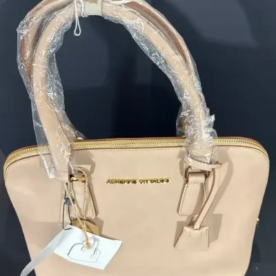 Adrienne Vittadini City Slicker Collection Women’s Fashion Dome SatchelHandbag Purse
