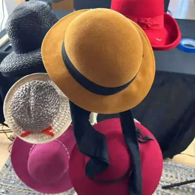 Collection Of Vintage Women’s Hats (6)