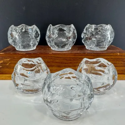 Sale Photo Thumbnail #207: Lot 207 Crate & Barrel candle holders