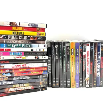 Sale Photo Thumbnail #201: Lot 201 DVD collection