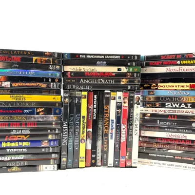 Sale Photo Thumbnail #202: Lot 202 DVD collection