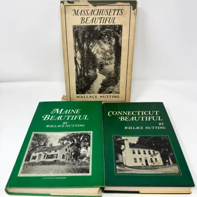Sale Photo Thumbnail #69: Lot 69: Trio of vintage Wallace nutting books