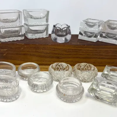Sale Photo Thumbnail #150: Lot 150 salt cellars