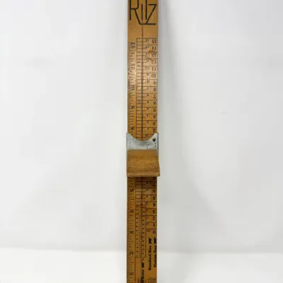 Sale Photo Thumbnail #161: Lot 161 Vintage Ritz Stick measuring tool