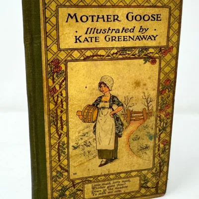 Sale Photo Thumbnail #65: Lot 65: Antique hard cover Mother Goose book