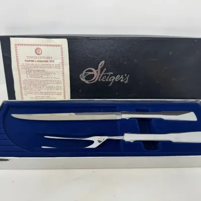 Sale Photo Thumbnail #156: Lot 156 Towle Cutlery set