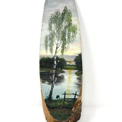 Sale Photo Thumbnail #173: Lot 173 Painted wood