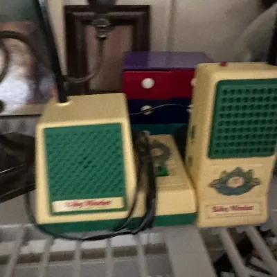 Sale Photo Thumbnail #465: Vintage Cabbage Patch Kids 'Baby Minder' nursery baby monitor system.