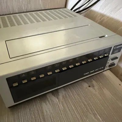 Sale Photo Thumbnail #464: Vintage Canon Tuner Timer Unit VT-10 in beige and black casing, circa 1980s.