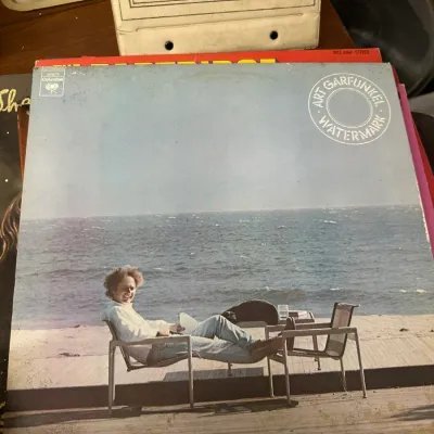 Sale Photo Thumbnail #129: Art Garfunkel "Watermark" vinyl LP album in its original jacket, released in 1977.