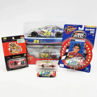 NASCAR & Die-Cast Collectible Cars: Jeff Gordon Winner’s Circle, Coca-Cola, Jurassic Park & Matchbox
