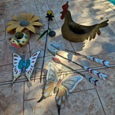 9 Pieces Of Outdoor Patio Decor For Wall And Deck 