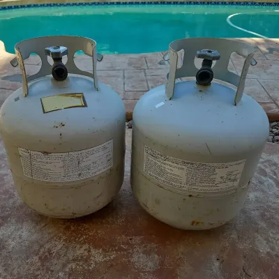 Two 20lb Propane Tanks