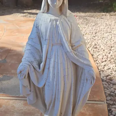 The Virgin Mary Our Lady Of Grace Outdoor Garden Statue