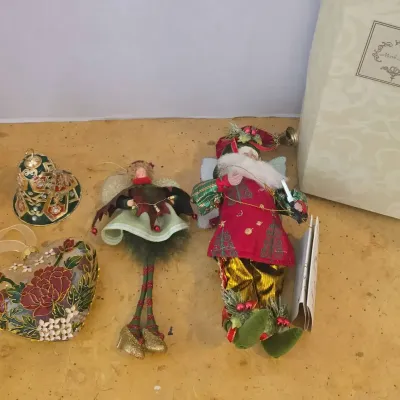 Christmas Decor - Mark Roberts Fairy, Limited Edition, Angel, Bell & Heart Ornaments