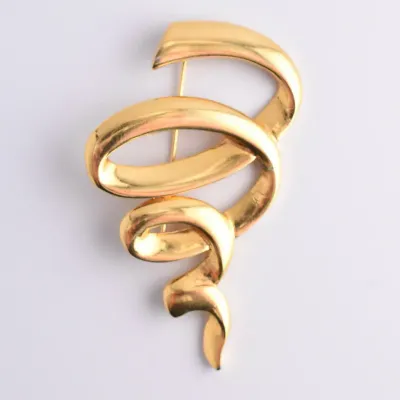 Vintage Swirl Brooch