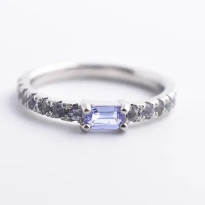 Tanzanite Sterling Silver Ring