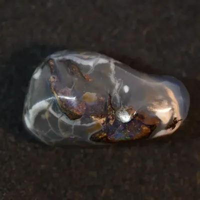 22.6ct Natural African Black Opal