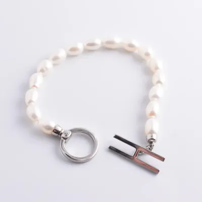Sterling Silver Pearl Bracelet