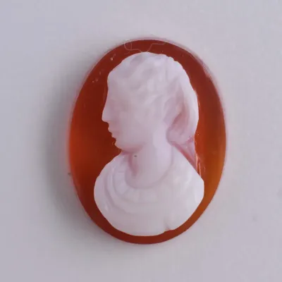 Carnelian Agate Cameo Cabochon
