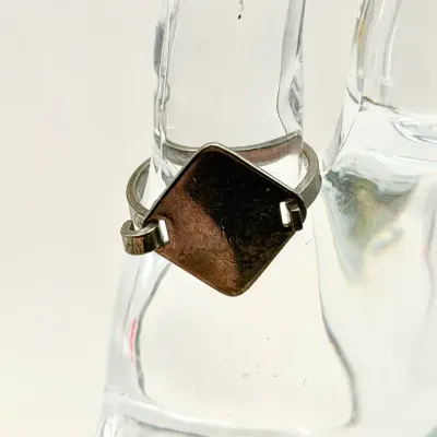 Geometric Ring Size 6.5