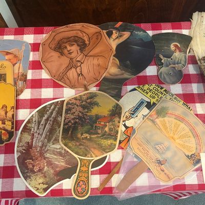 Sale Photo Thumbnail #42: Vintage Advertising fans