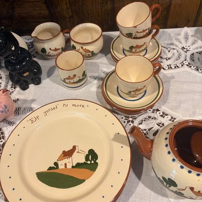 Sale Photo Thumbnail #35: English stoneware, circa 1950s