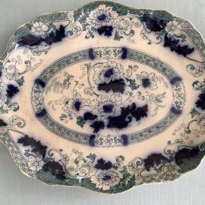 Sale Photo Thumbnail #6: Flo Blue platter