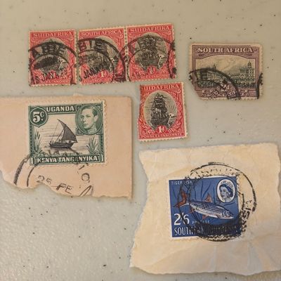 Sale Photo Thumbnail #13: Sample of an international stamp. Wide variety of stamps from countries available.