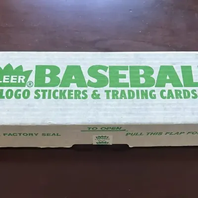 1988 Fleer Baseball Complete Set - Factory Sealed