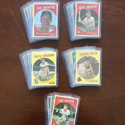 1959 Topps Baseball Cards