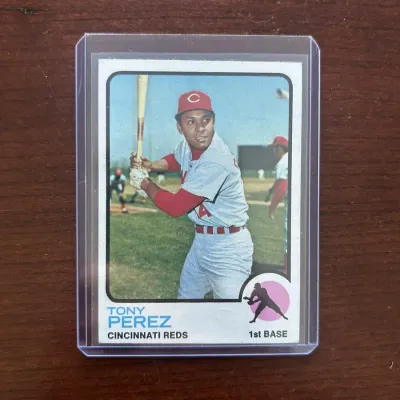 1973 Topps Baseball Card. Tony Perez - Cincinnati Reds. Card #275