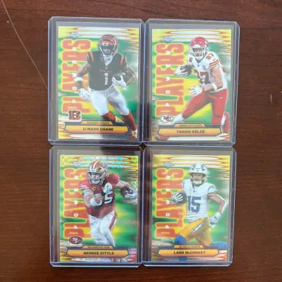 Topps Chrome Football Cards. Ja'Marr Chase, and More