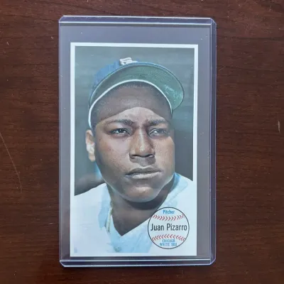 1964 Topps "Giants" Baseball Card. Juan Pizarro - Chicago White Sox. Card #53