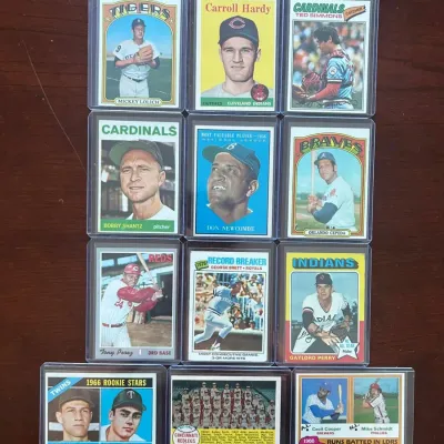 Vintage Topps Baseball Cards. Mike Schmidt, Orlando Cepeda, and More