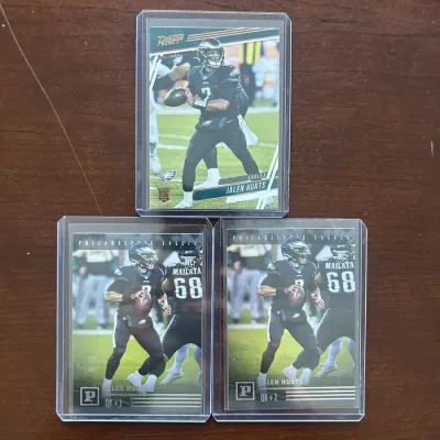 Jalen Hurts Rookie Card Lot