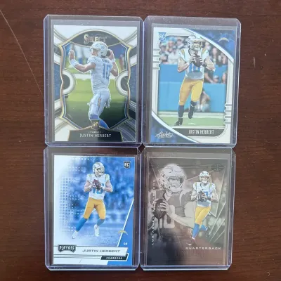 Justin Herbert Rookie Card Lot