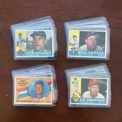 1960 Topps Baseball Cards